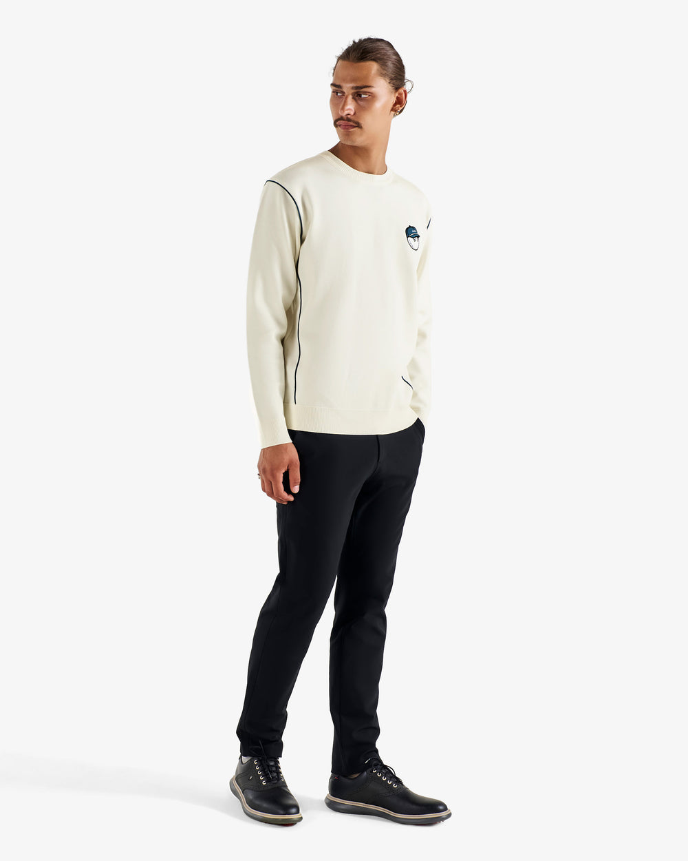 STUDIO SEOUL RIBBED SLIM FIT PANT