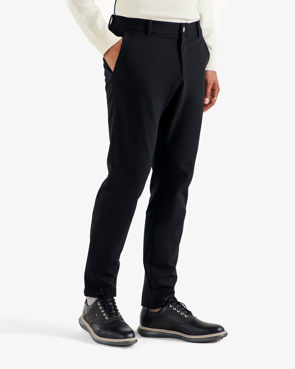 STUDIO SEOUL RIBBED SLIM FIT PANT