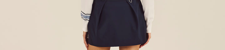 STUDIO SEOUL PINTUCK PLEATED SKIRT