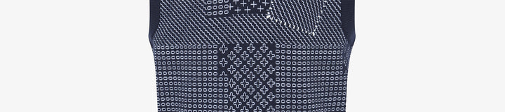 STUDIO SEOUL PATINA KNIT JACQUARD VEST