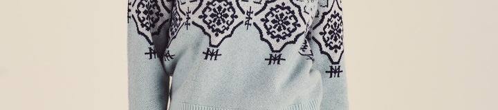 STUDIO SEOUL SNOWFLAKE SWEATER