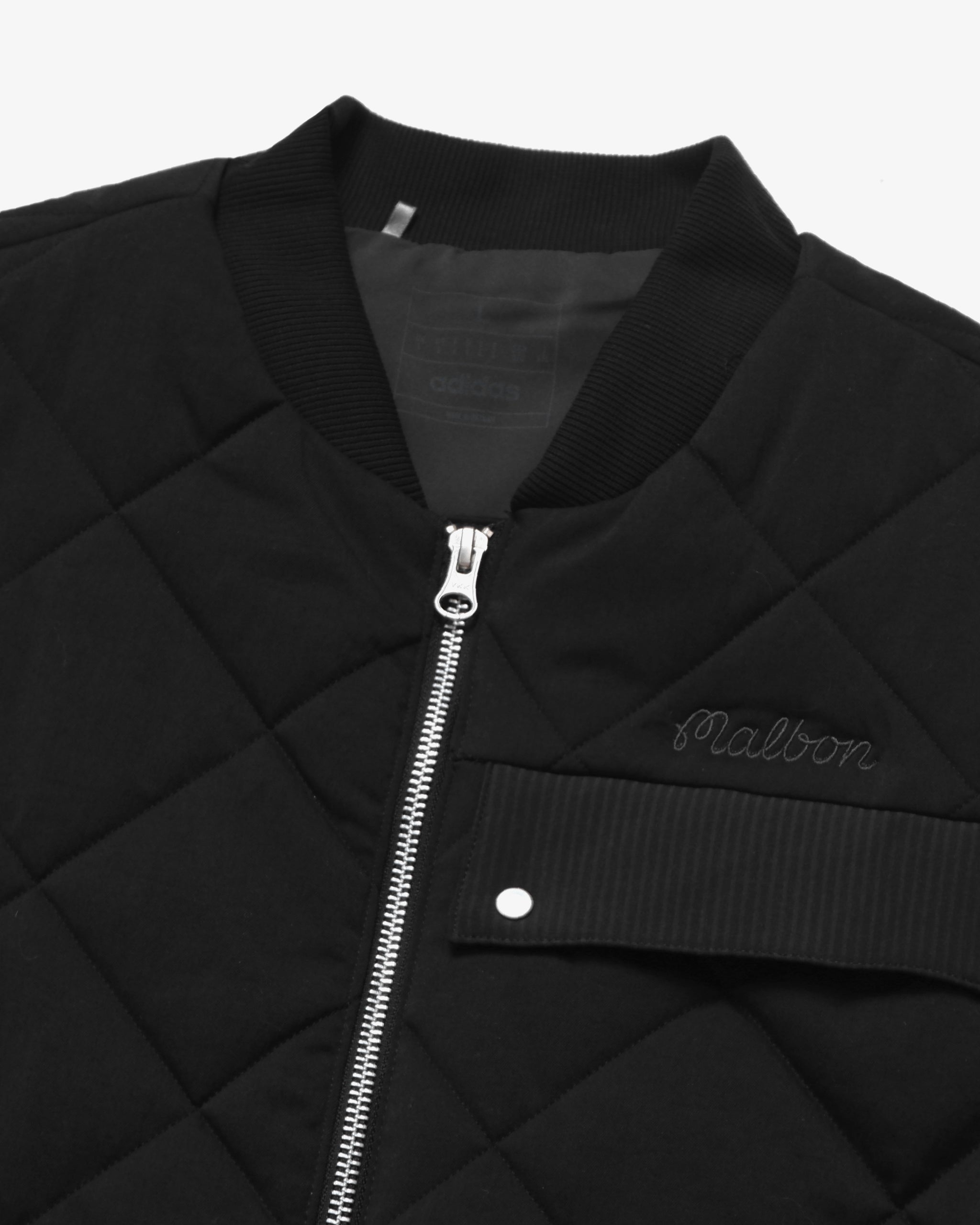 MALBON X ADIDAS GO-TO QUILTED DWR FULL ZIP VEST – Malbon Golf