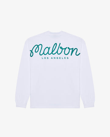 Malbon x Clubhaus コラボ　モックネックTシャツ Lサイズ 新品 Malbon x Clubhaus コラボ モックネックTシャツ Lサイズ Malbon x