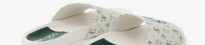 JIMMY CHOO X MALBON WOMENS SLIDE