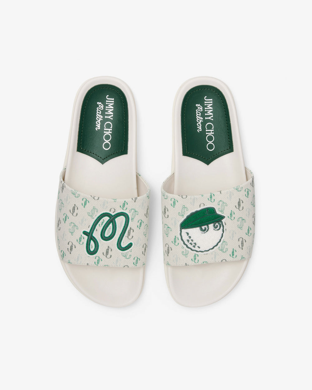 JIMMY CHOO X MALBON MENS SLIDE