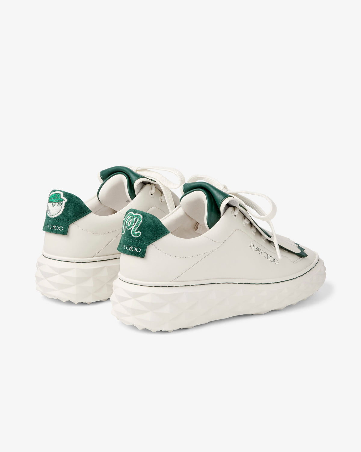 JIMMY CHOO X MALBON WOMENS DIAMOND GOLF SHOE