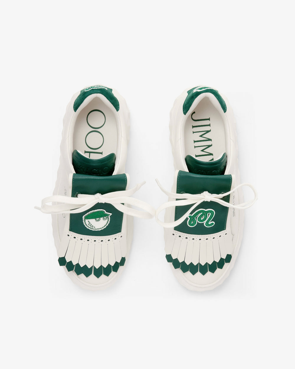 JIMMY CHOO X MALBON WOMENS DIAMOND GOLF SHOE