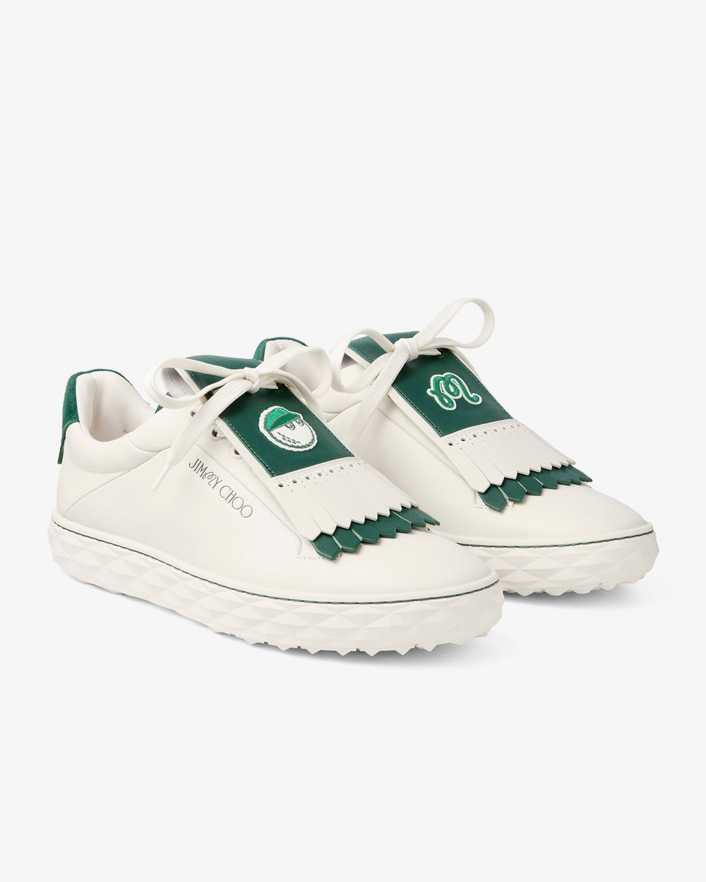 JIMMY CHOO X MALBON MENS DIAMOND GOLF SHOE