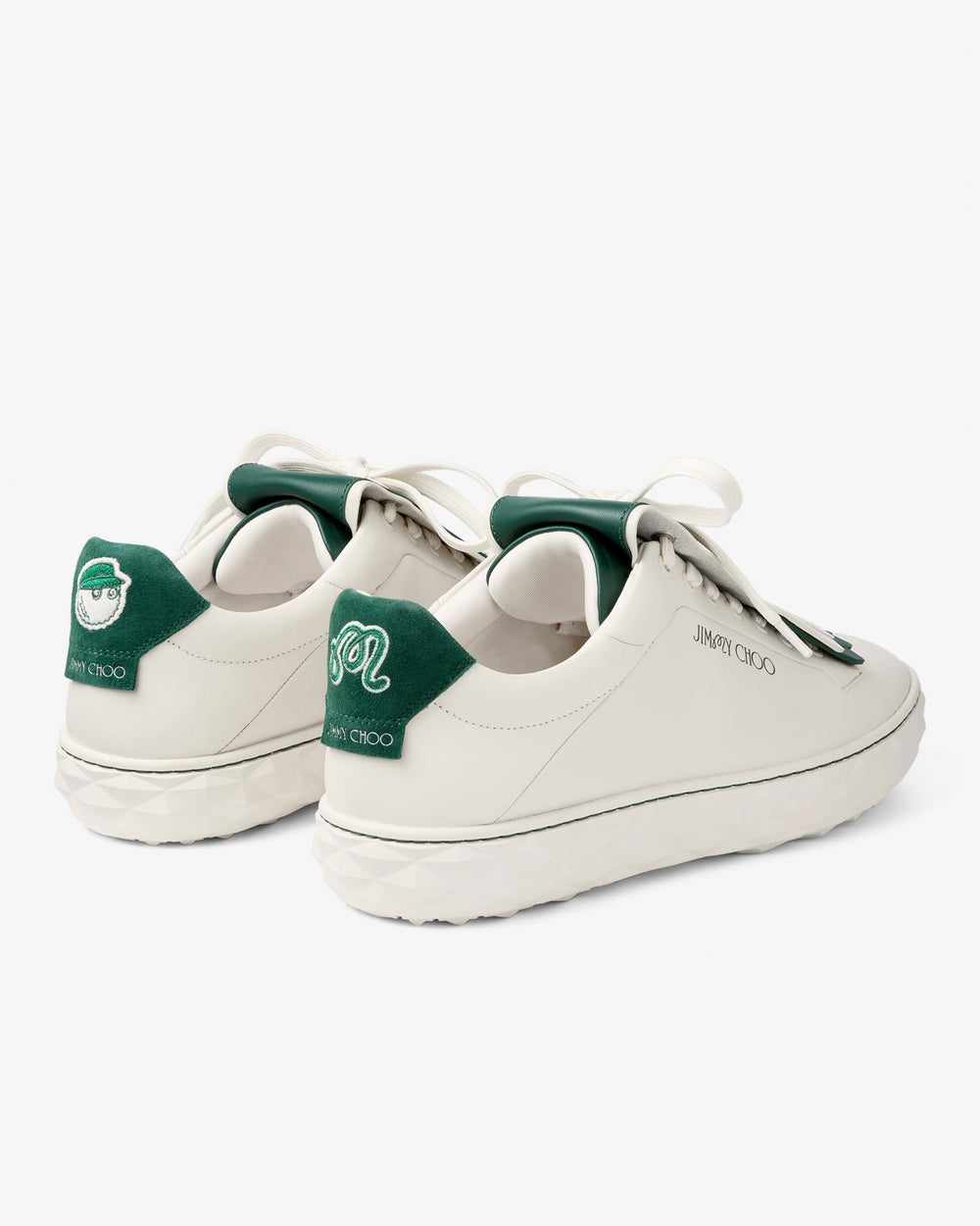 JIMMY CHOO X MALBON MENS DIAMOND GOLF SHOE