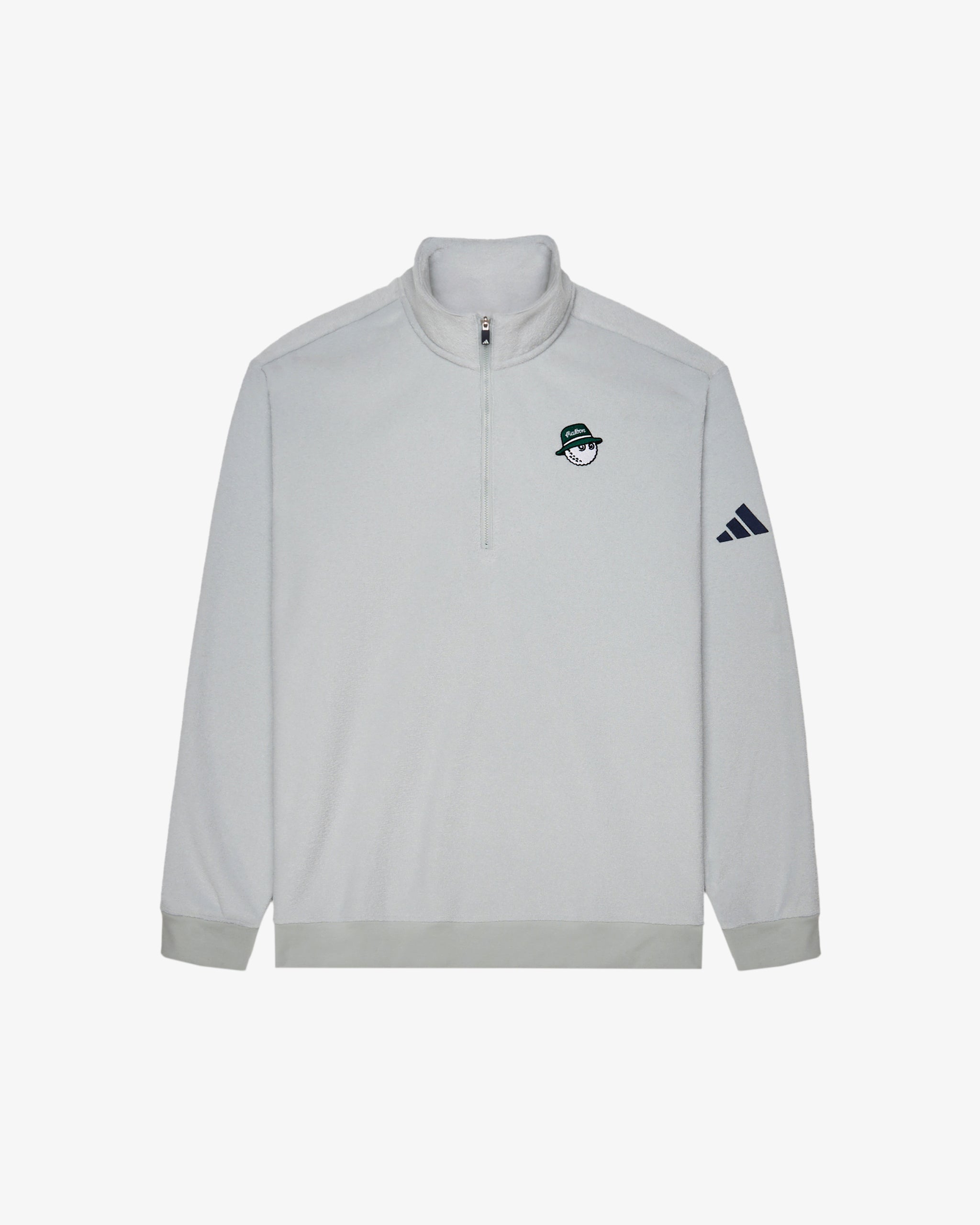 MALBON X ADIDAS ULTIMATE 365 TERRY CLOTH QUARTER ZIP PULLOVER