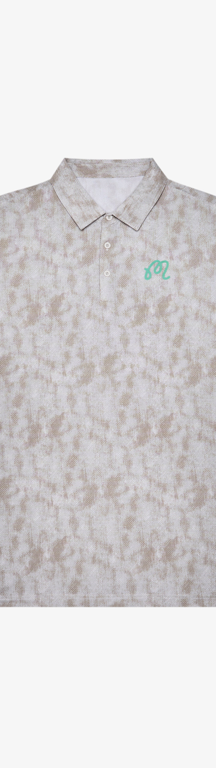 ADIDAS ULTIMATE365 TEXTURED PRINT POLO SHIRT