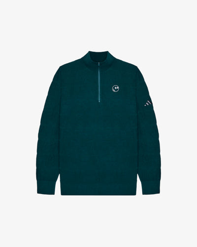 ADIDAS ULTIMATE365 TOUR WIND KNIT QUARTER-ZIP
