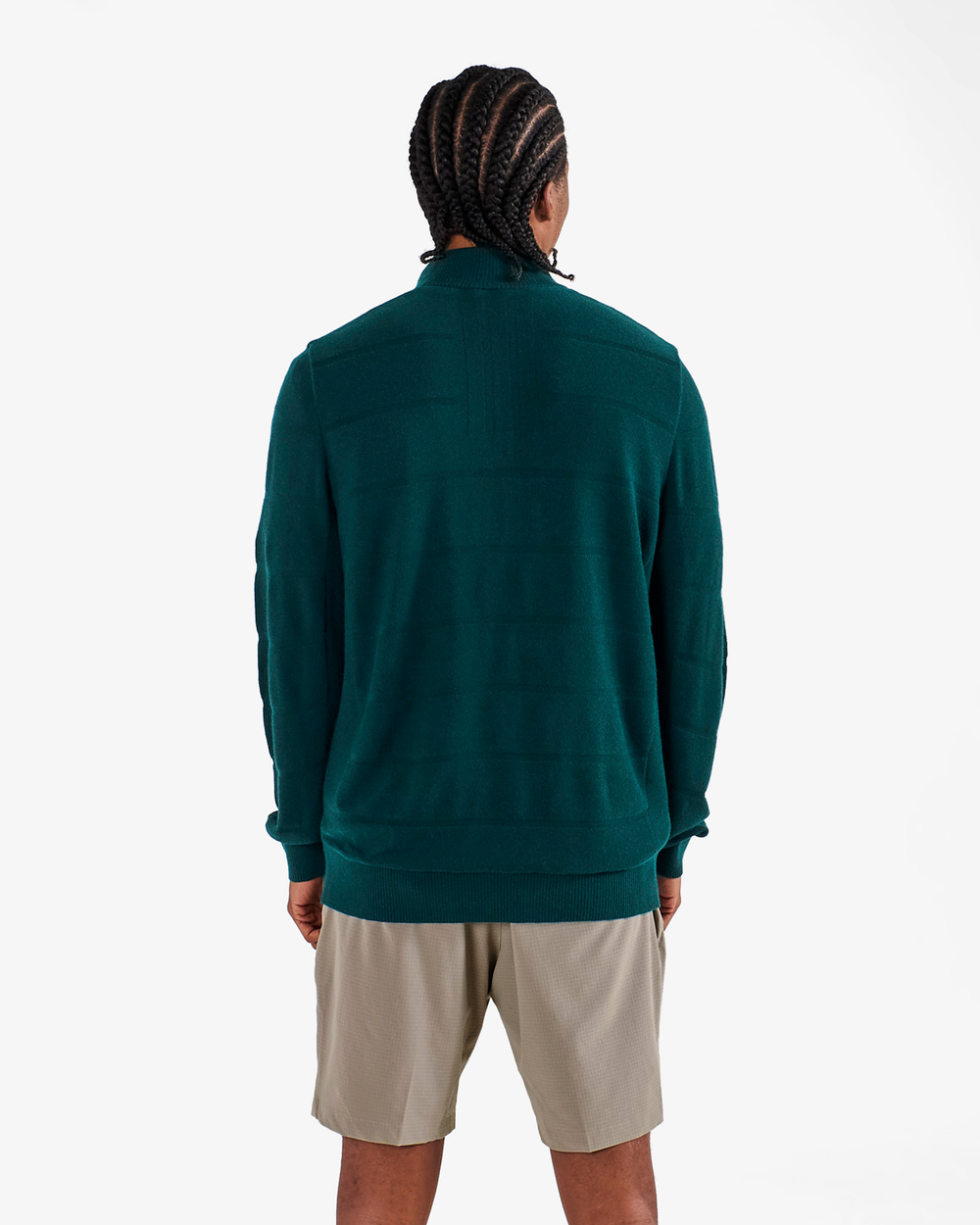 ADIDAS ULTIMATE365 TOUR WIND KNIT QUARTER-ZIP