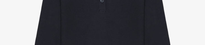 ADIDAS BEYOND LONG SLEEVE LOOSE POLO SHIRT