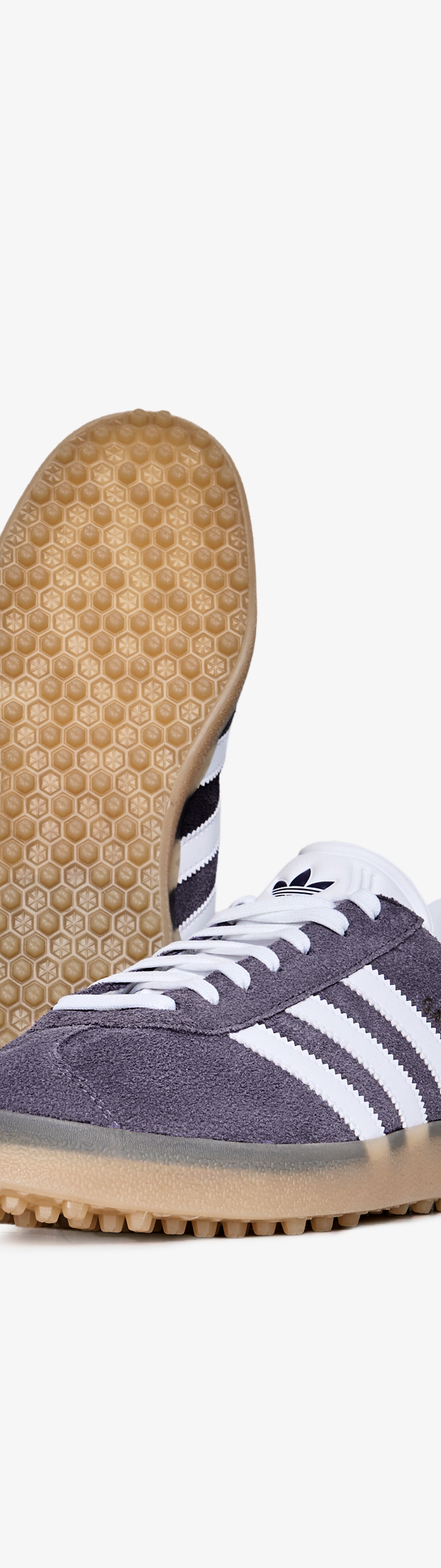 adidas Gazelle Golf Shoe, Preloved Violet/Ftwr White/Aurora Plum, Size: 5 | Malbon Golf adidas Gazelle Golf Shoe, Preloved Violet/Ftwr White/Aurora Plum, Size: 5 | Malbon Golf