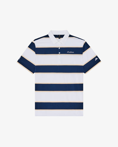 ADIDAS ULTIMATE 365 JUMBO STRIPE CLIMACOOL POLO SHIRT