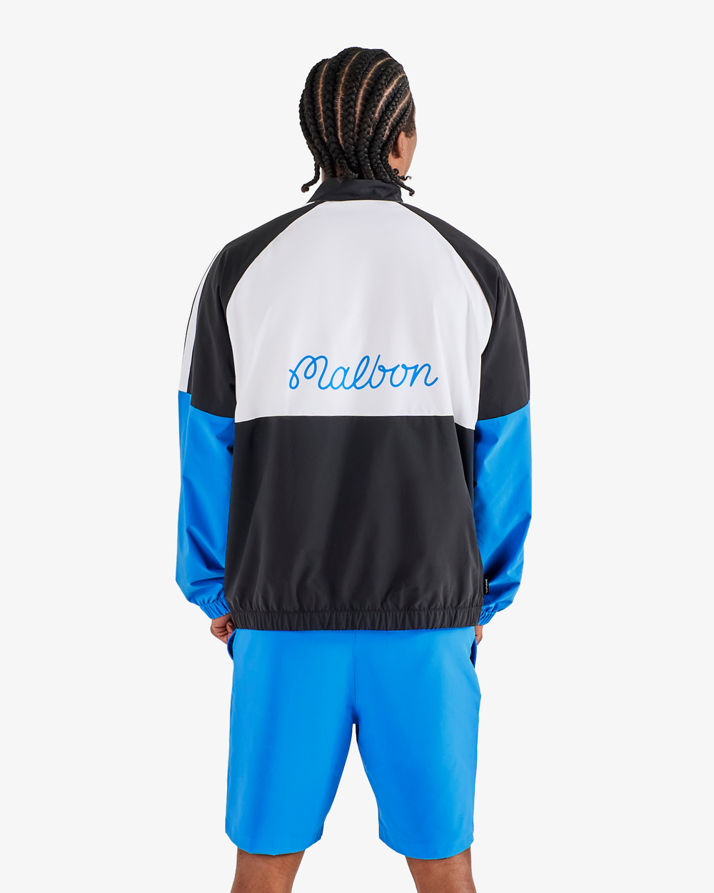 ADIDAS BEYOND TWISTWEAVE FULL-ZIP WINDBREAKER – Malbon ADIDAS BEYOND TWISTWEAVE FULL-ZIP WINDBREAKER – Malbon