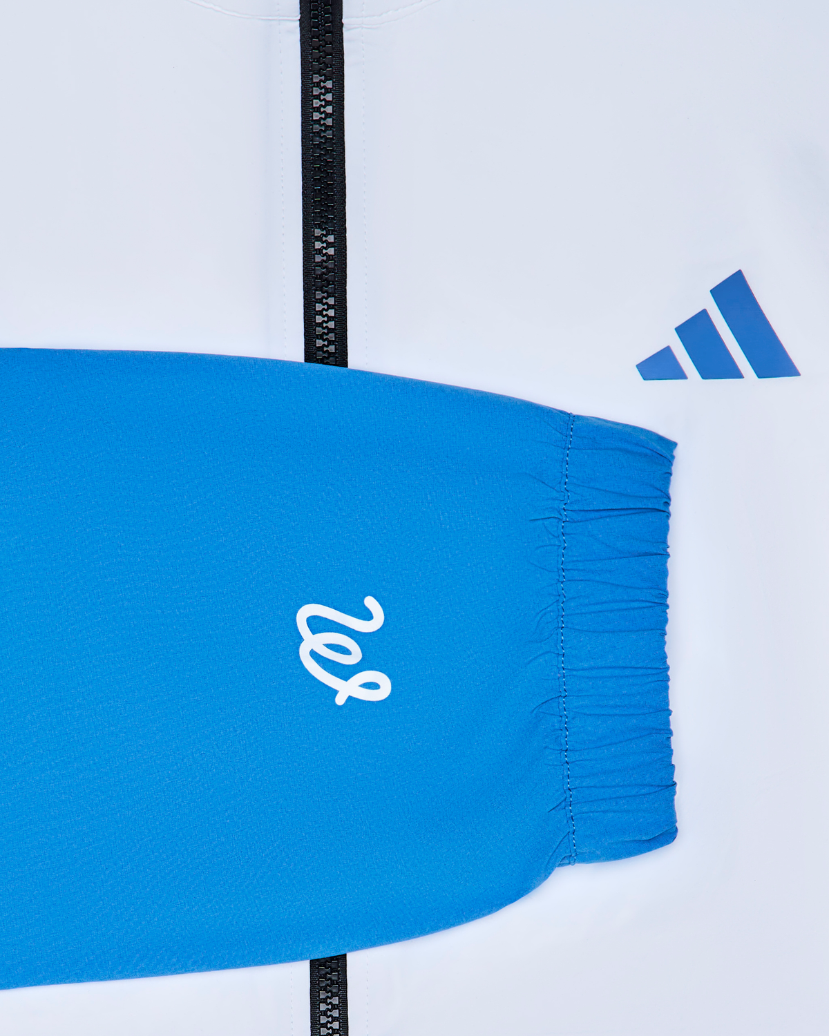 ADIDAS BEYOND TWISTWEAVE FULL-ZIP WINDBREAKER