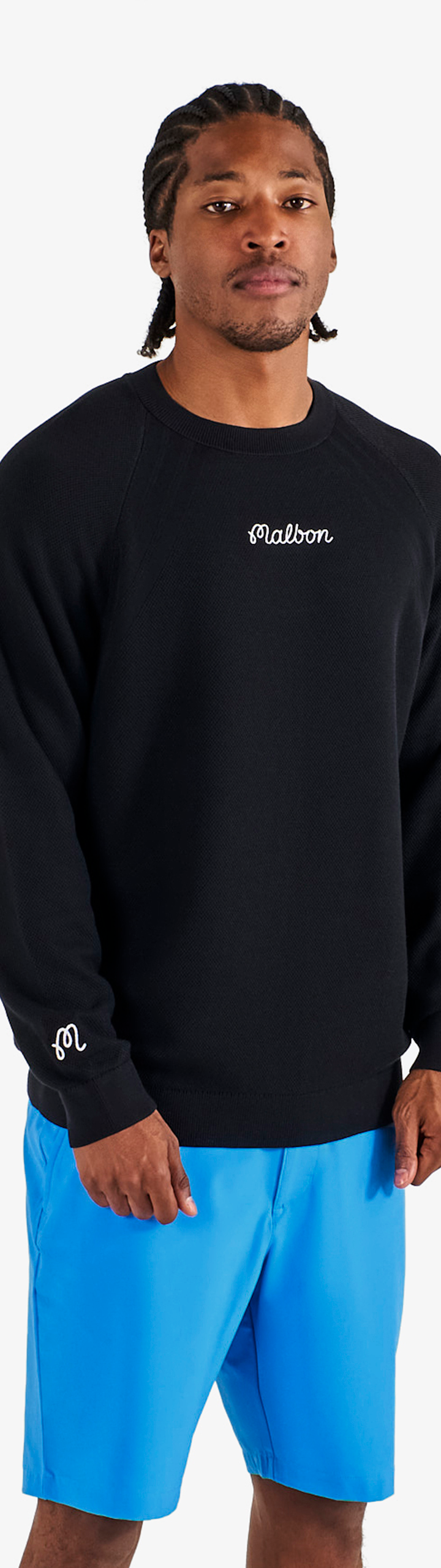 ADIDAS ULTIMATE 365 TOUR KNIT CREWNECK – Malbon ADIDAS ULTIMATE 365 TOUR KNIT CREWNECK – Malbon