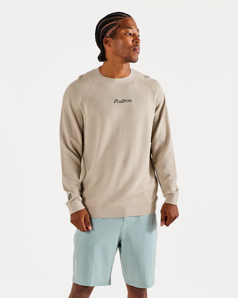 ADIDAS ULTIMATE 365 TOUR KNIT CREWNECK