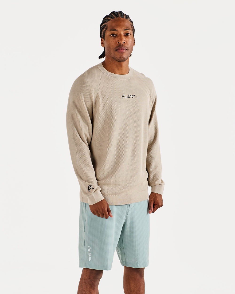 ADIDAS ULTIMATE 365 TOUR KNIT CREWNECK