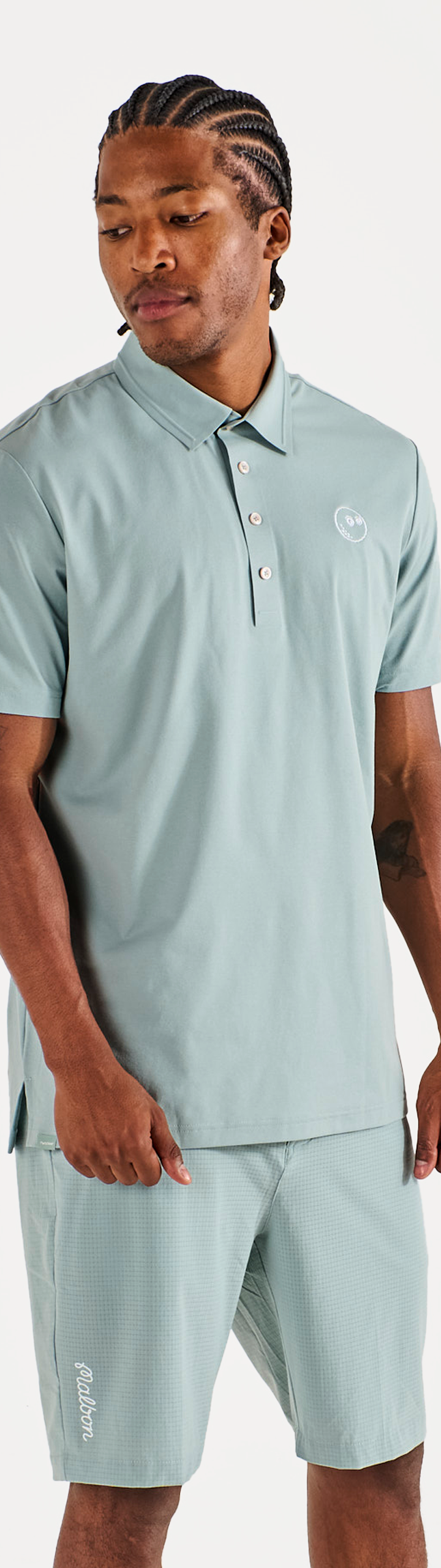 ADIDAS ULTIMATE 365 TOUR TWISTKNIT POLO SHIRT – Malbon