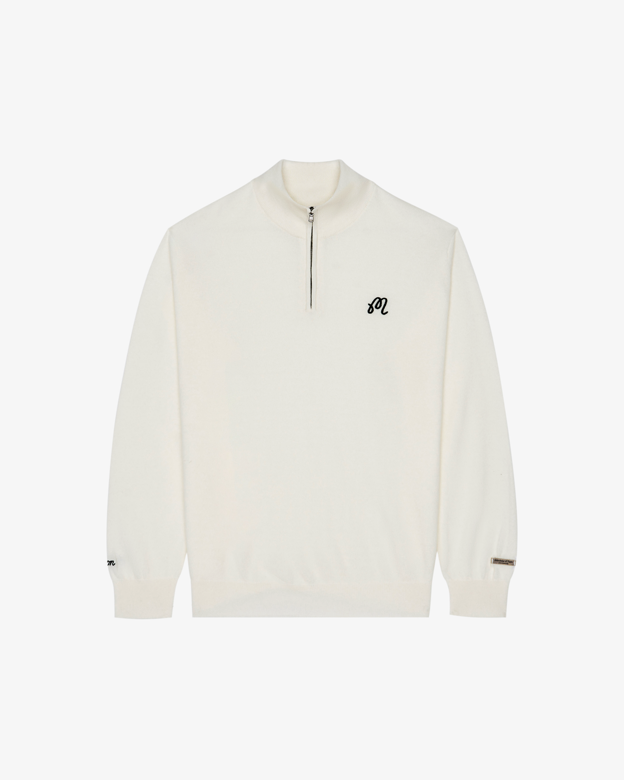 JOHNSTONS QUARTER ZIP SWEATER