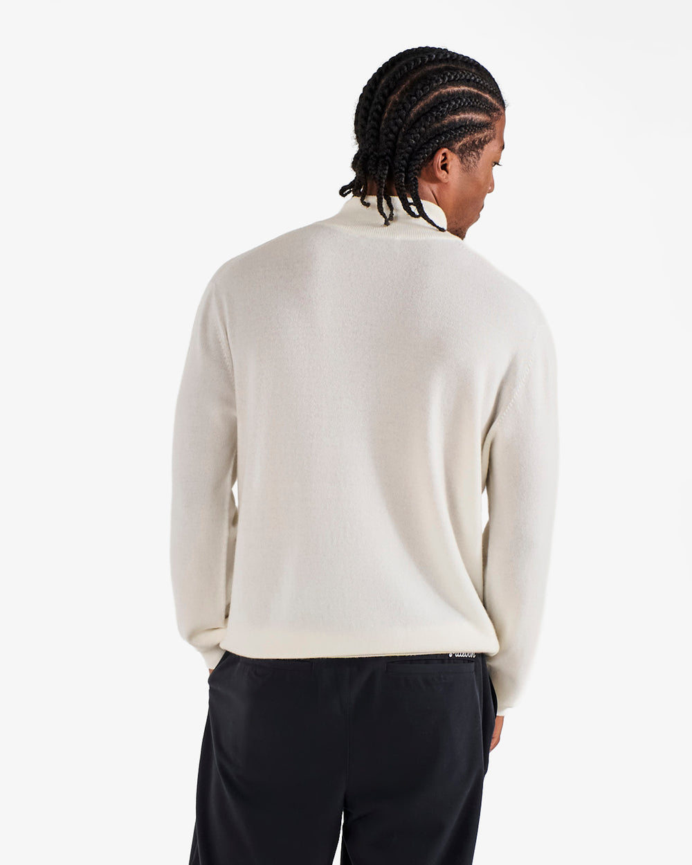JOHNSTONS QUARTER ZIP SWEATER