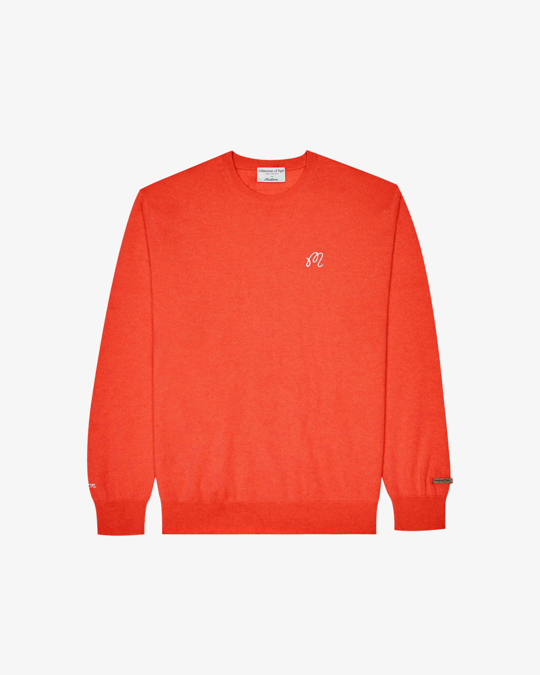 JOHNSTONS CASHMERE CREWNECK SWEATER