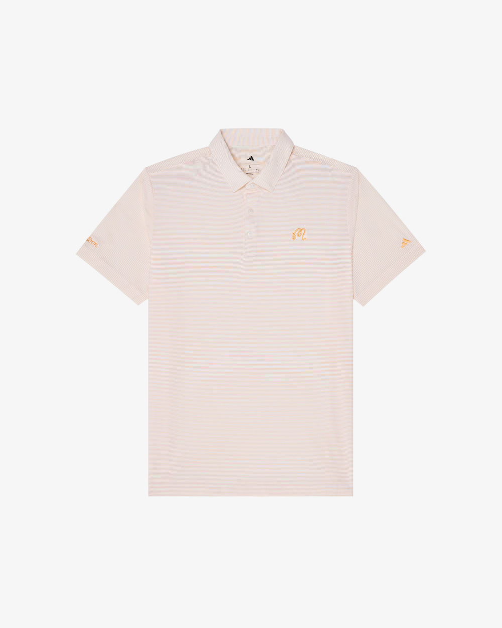 ADIDAS ULTIMATE 365 PENCIL STRIPE CLIMACOOL POLO SHIRT