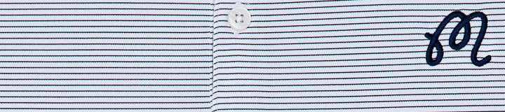 ADIDAS ULTIMATE 365 PENCIL STRIPE CLIMACOOL POLO SHIRT