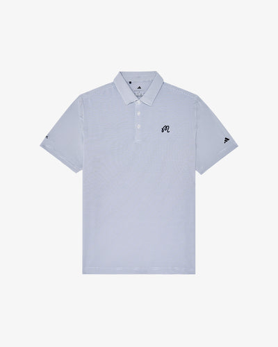ADIDAS ULTIMATE 365 PENCIL STRIPE CLIMACOOL POLO SHIRT