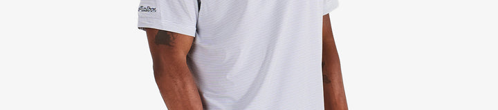 ADIDAS ULTIMATE 365 PENCIL STRIPE CLIMACOOL POLO SHIRT