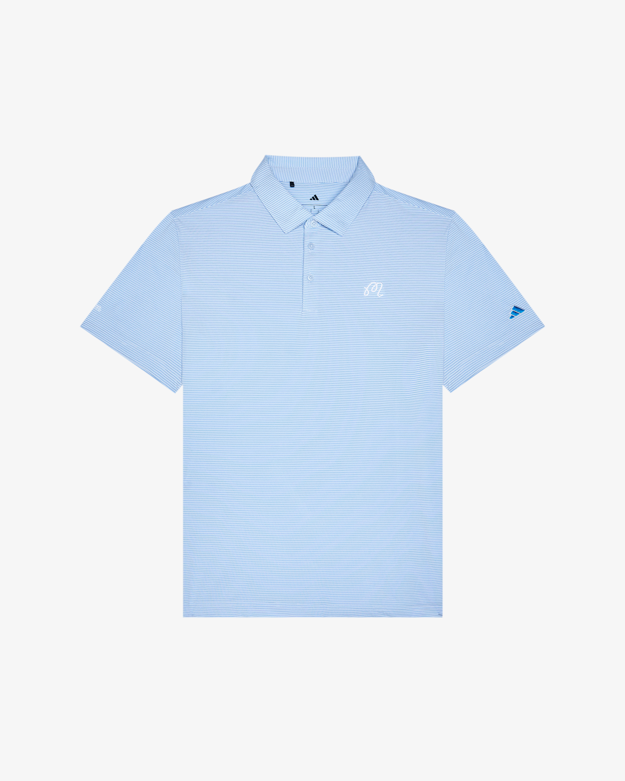 ADIDAS ULTIMATE 365+ PENCIL STRIPE CLIMACOOL POLO SHIRT
