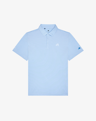 ADIDAS ULTIMATE 365+ PENCIL STRIPE CLIMACOOL POLO SHIRT