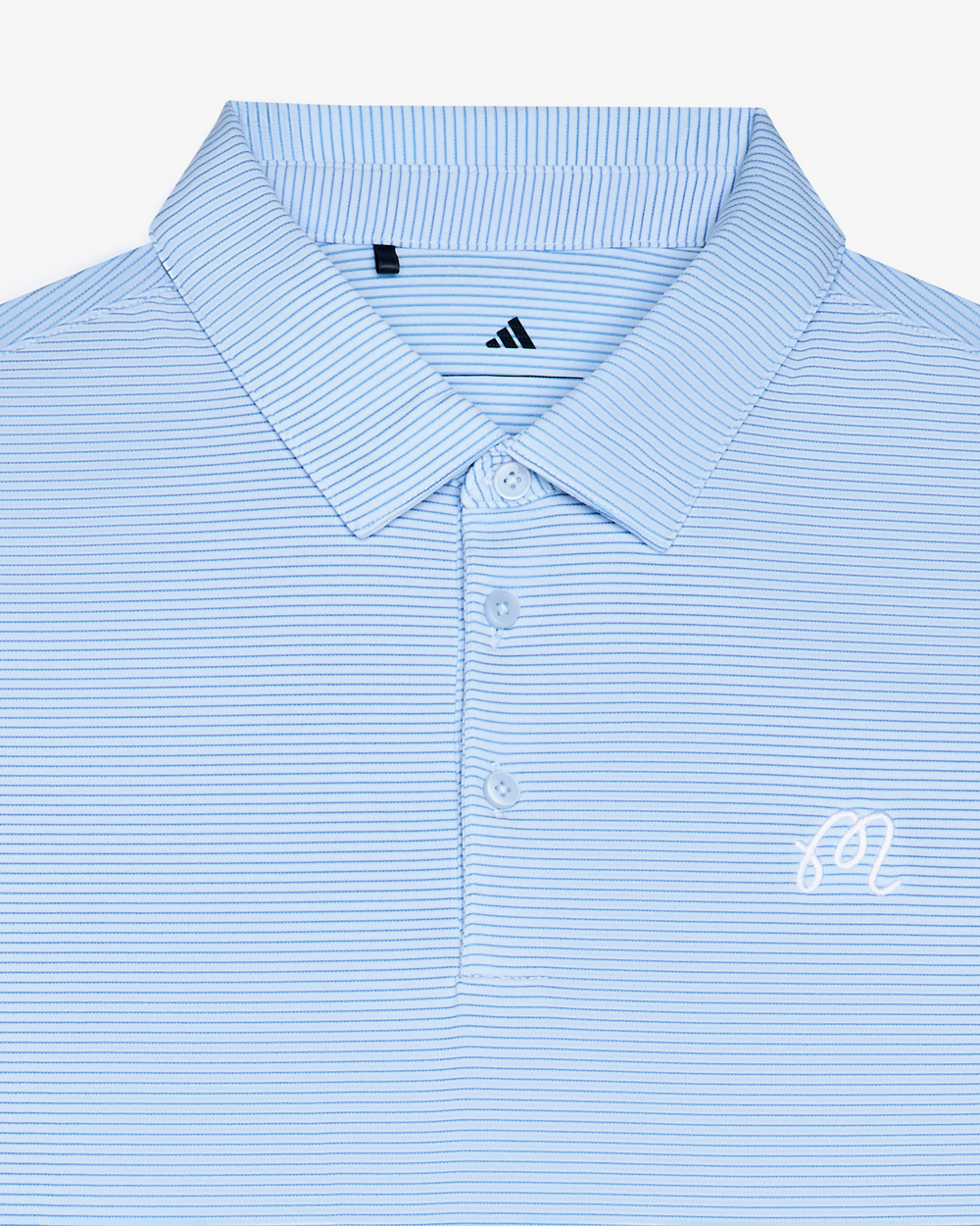 ADIDAS ULTIMATE 365+ PENCIL STRIPE CLIMACOOL POLO SHIRT