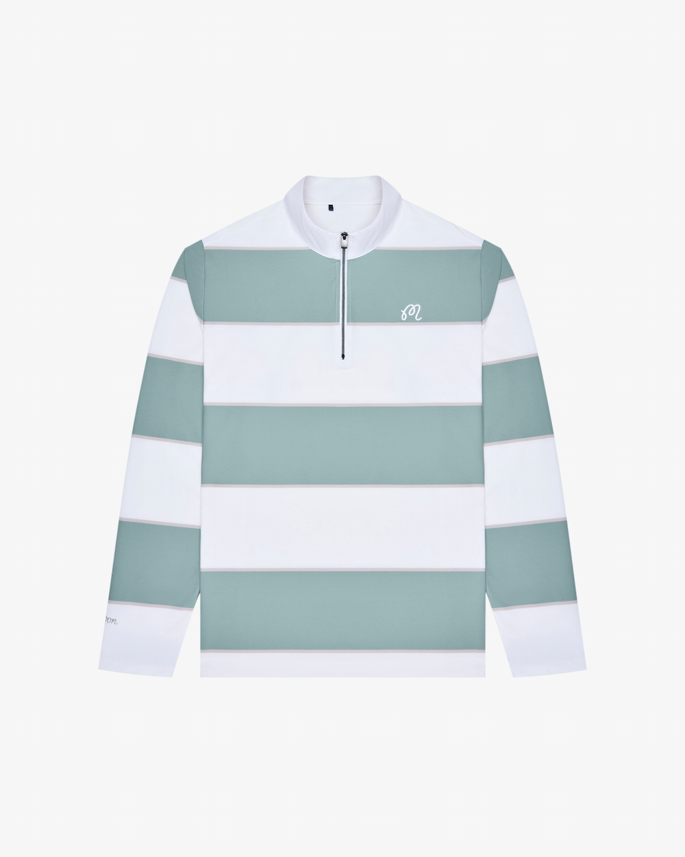 ADIDAS ULTIMATE 365 RUGBY STRIPE QUARTER-ZIP