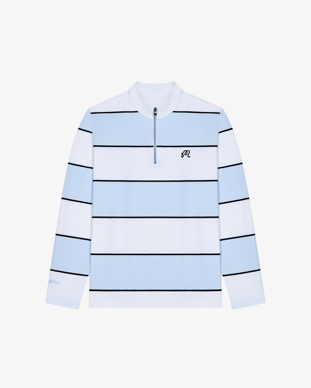 ADIDAS ULTIMATE 365 RUGBY STRIPE QUARTER-ZIP