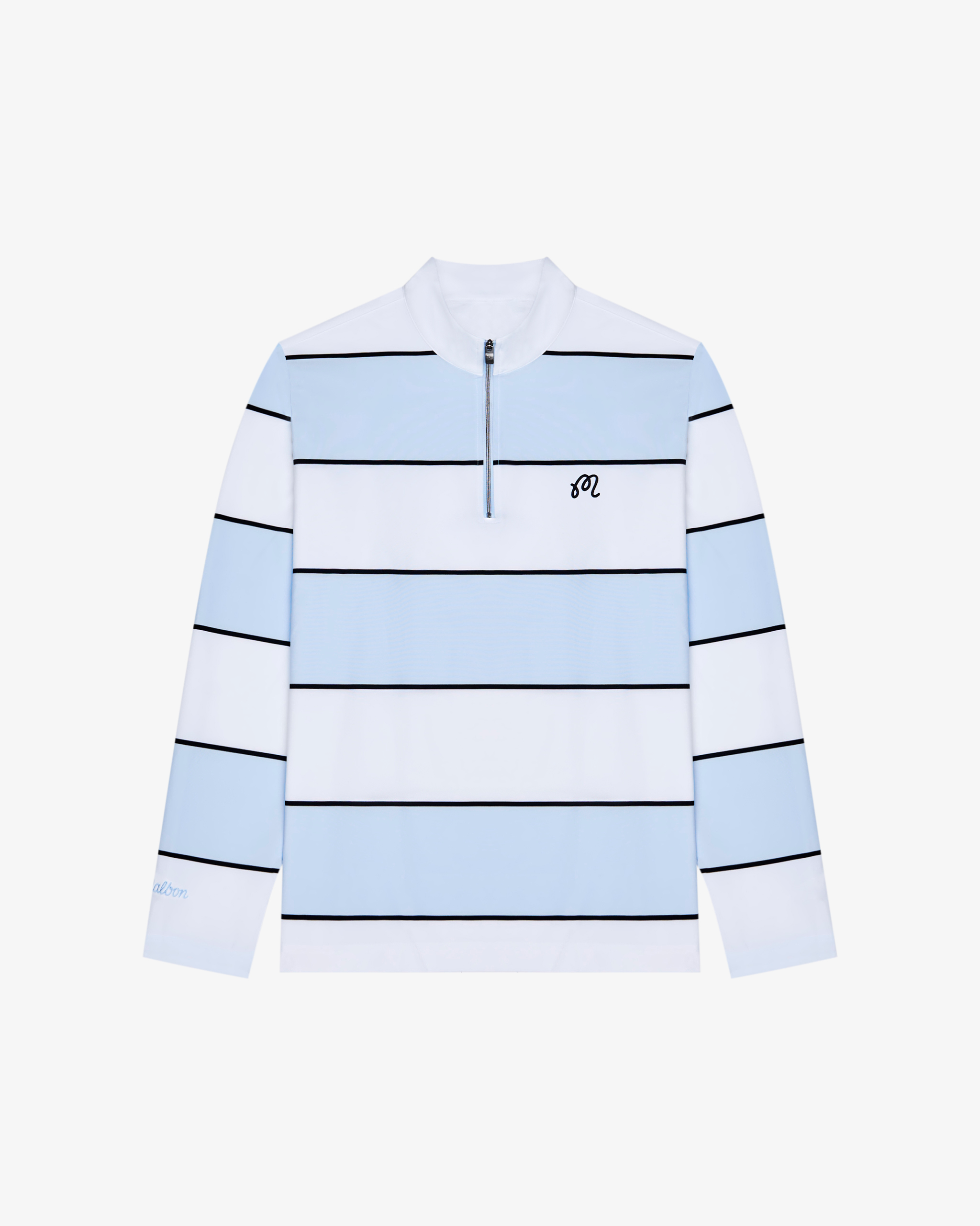 ADIDAS ULTIMATE 365 RUGBY STRIPE QUARTER-ZIP