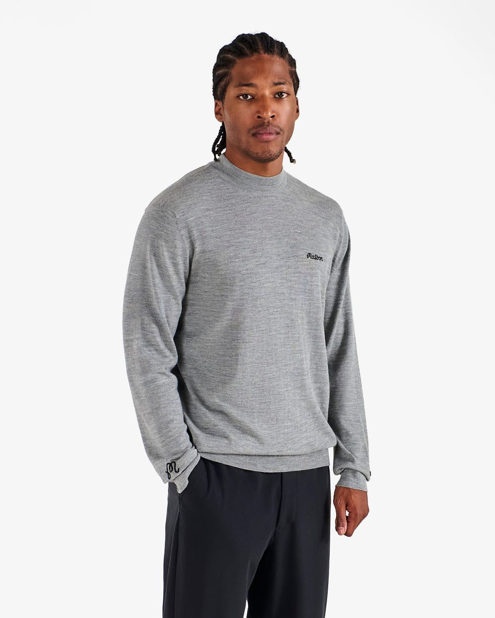 JOHNSTONS MOCKNECK MERINO SWEATER