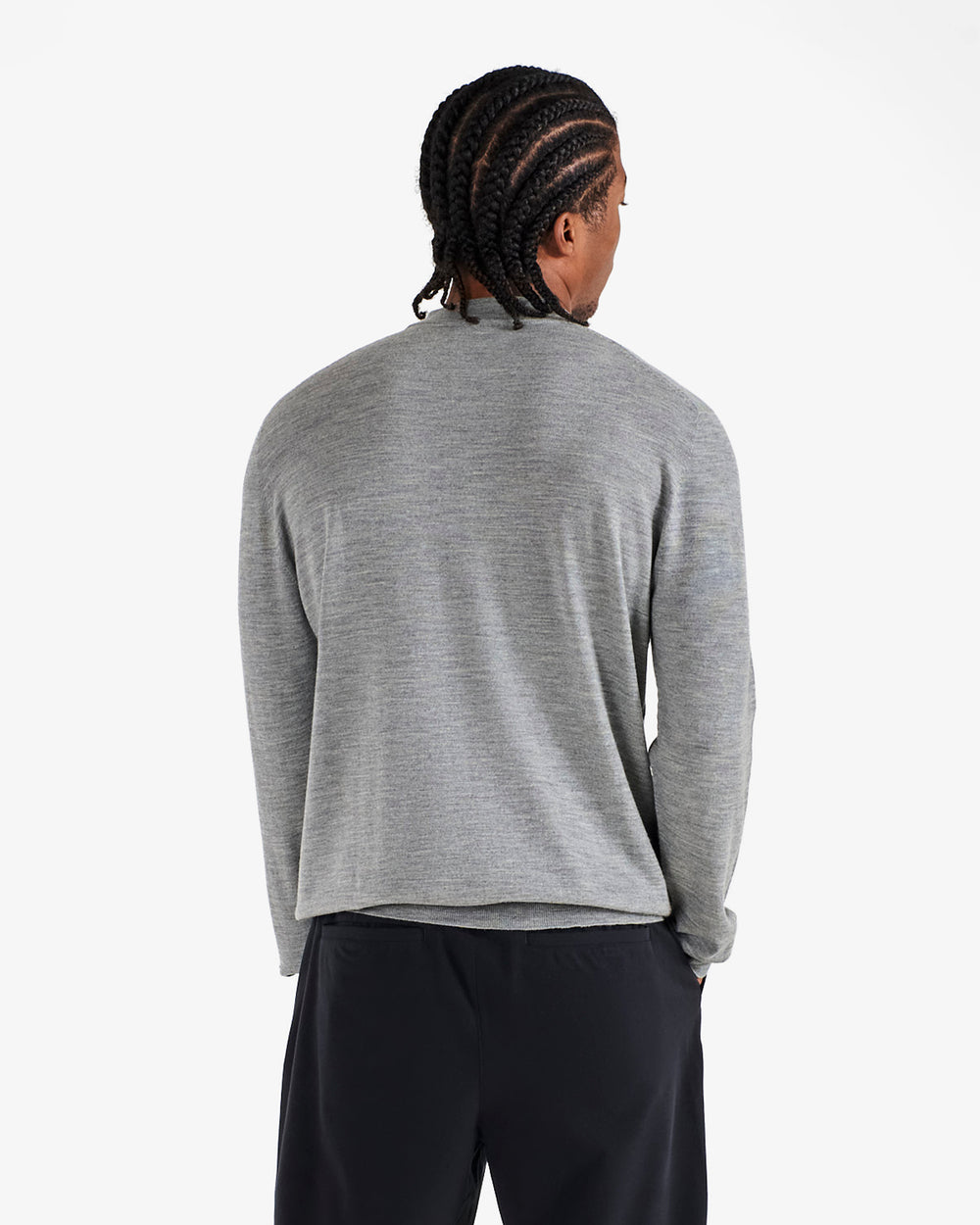 JOHNSTONS MOCKNECK MERINO SWEATER