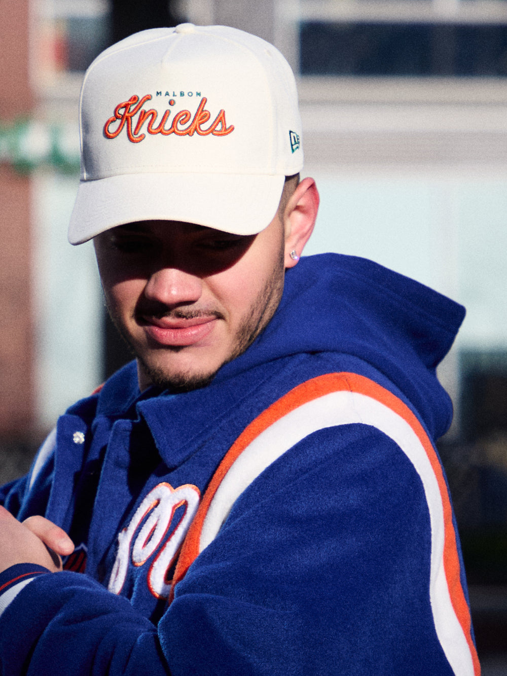 KNICKS SCRIPT 9FORTY A-FRAME SNAPBACK