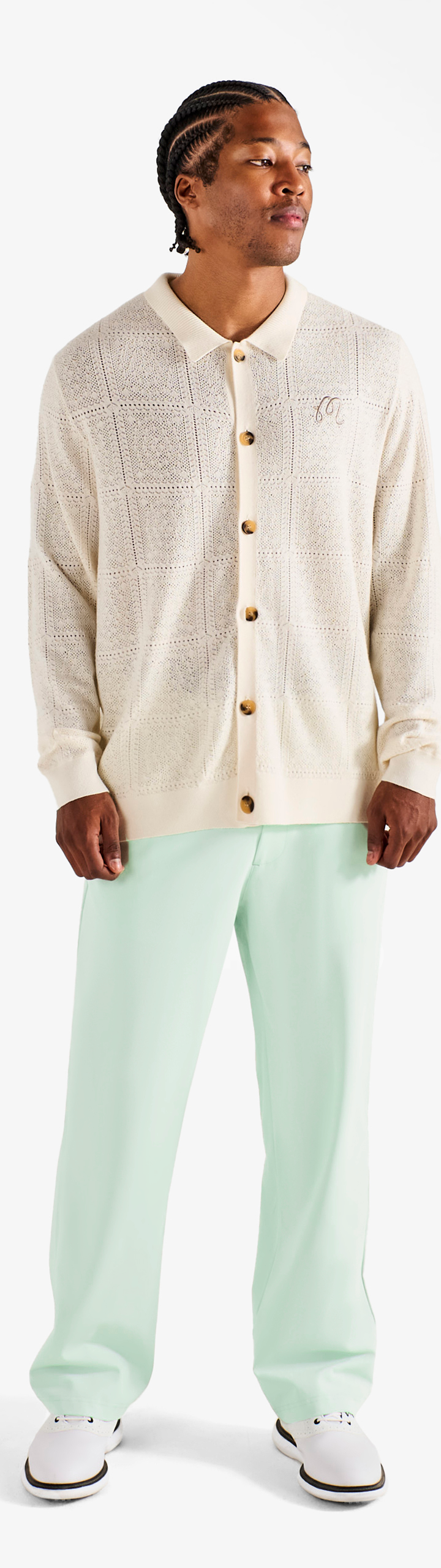 RESORT CROCHET CARDIGAN – Malbon RESORT CROCHET CARDIGAN – Malbon