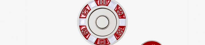 F1 LVGP POKER CHIP MEDALLION BALL MARKER