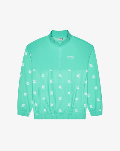 ARSHAM MONOGRAM QUARTER ZIP