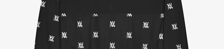 ARSHAM MONOGRAM QUARTER ZIP