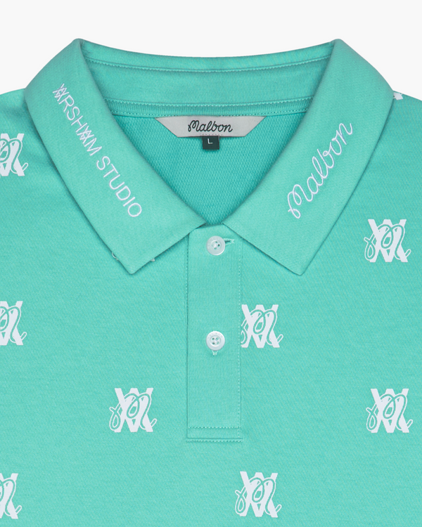 ARSHAM FAIRWAY MONOGRAM POLO