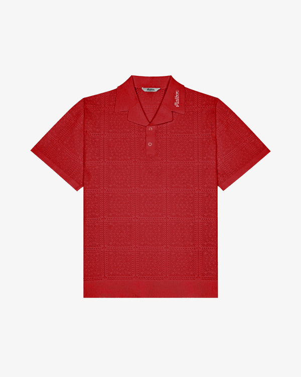 RESORT CROCHET POLO