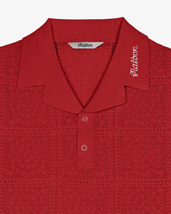 RESORT CROCHET POLO