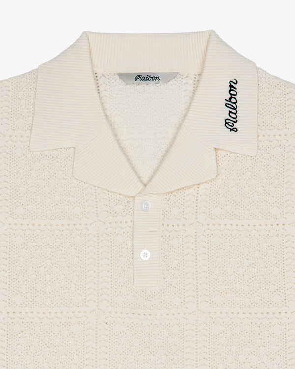 RESORT CROCHET POLO